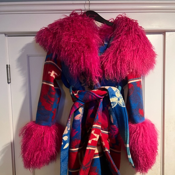 Lindsey Thornburg Gather Smoking Robe - NWT in Box- OS - Picture 3 of 13